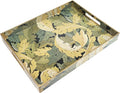 Spsyrine Serving Tray with Handles, Plastic Decorative Tray by Spsyrine