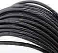 ZhiYo 100 FT 1/4" Wire Loom Split Tubing Auto Wire Conduit | Flexible Cover by ZhiYo