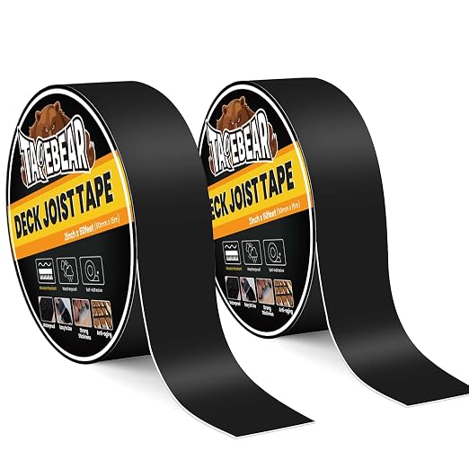 TAPEBEAR Deck Joist Tape 2Inch x 100Ft Flashing Tape Joint Tape by TAPEBEAR