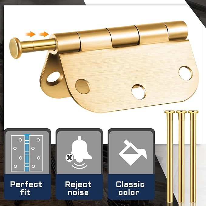 Ferraycle 6 Pack Hinge Pins for Doors 3.5 Inches Hinge Pin Oil Rubbed Bronze - Image 3
