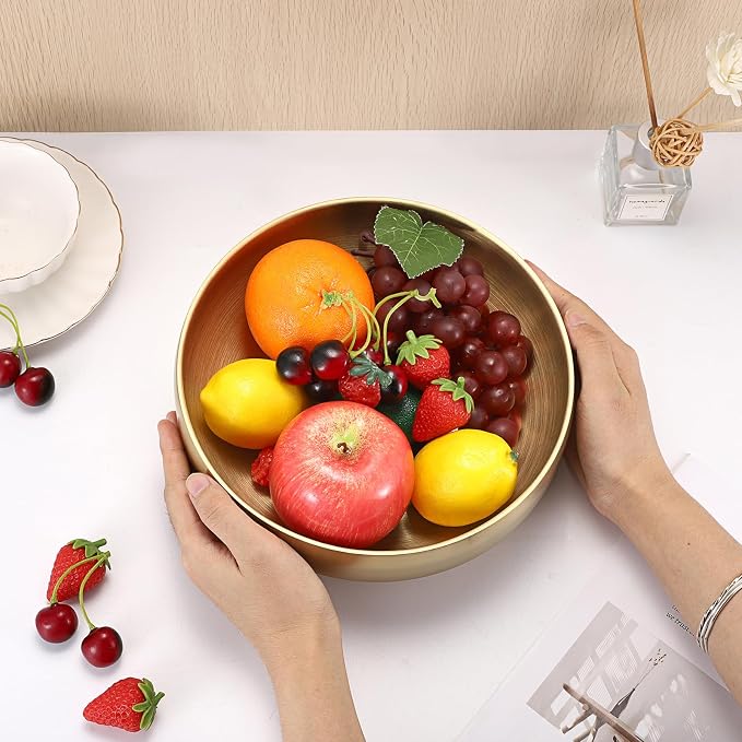 9.1" Stainless Steel Bowl Decorative Key Bowl - Image 6