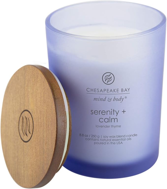 Chesapeake Bay Candle Medium Jar Scented Candle Serenity + Calm Home Décor - Image 2