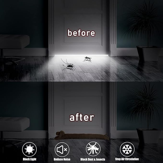 Under Door Draft Stopper Decorative Wind Stopper 36 inch - Image 5