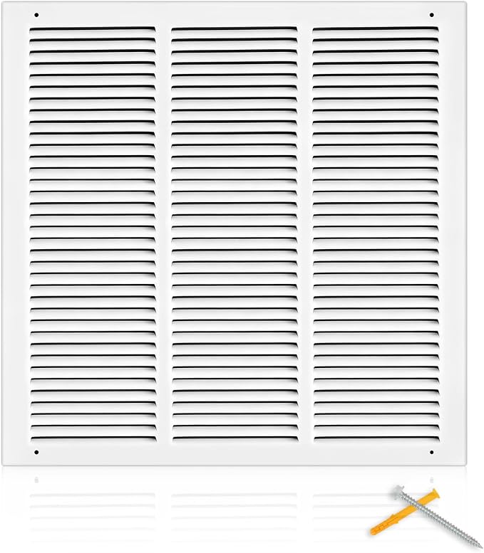 Fancat 18x18 Duct Opening | Steel Return Air Grille | Vent Cover Grill by SmarterAirBetterLiving