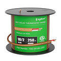 Syston 18/2 Thermostat Doorbell HVAC Heating Control Cable Wire, 100% Solid by SystonCableTechnology