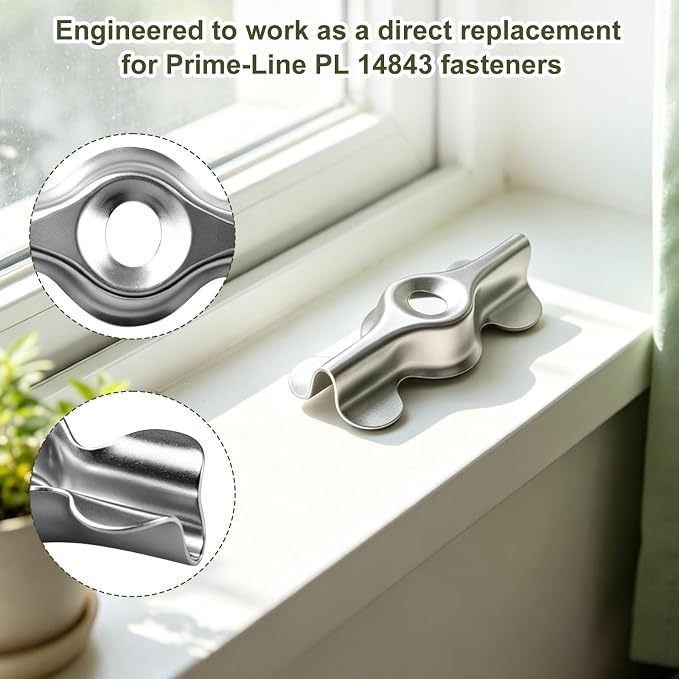 Alloy Steel Flush Clip for Prime-Line Double Wing Flush Clip PL 14843 | 1/16 x - Image 3