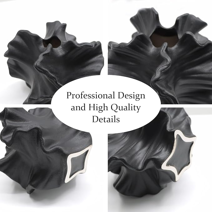 Ceramic Vase - Set of 2 for Home Decor, Living Room、 - Image 5