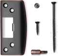 Oversized Door Strike Plate, Extra Large Striker Plate, Heavy Duty | Oil Rubbed by MOSECYOU