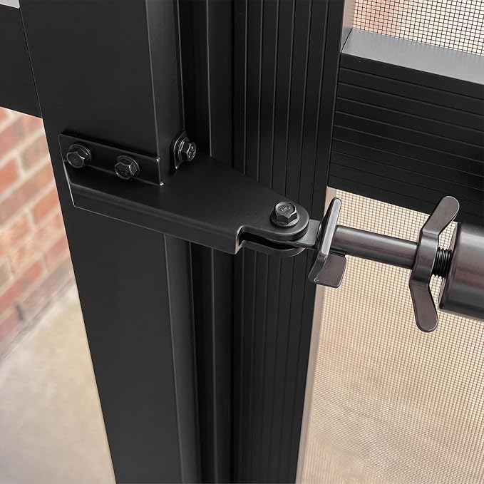 Hicarer 2 Pack Screen Door Closer Bracket Aluminum Replacement Jamb Bracket - Image 5