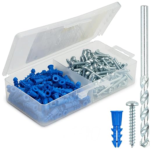Qualihome Drywall Anchors and Screws Kit by Qualihome