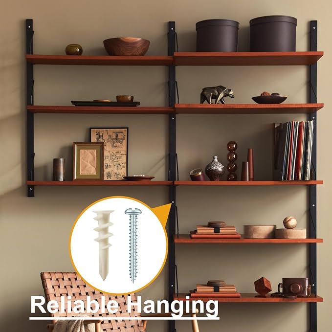 Self Drilling Drywall Anchors Assortment Kit, Curtain Rods, Art Hanging - Image 5