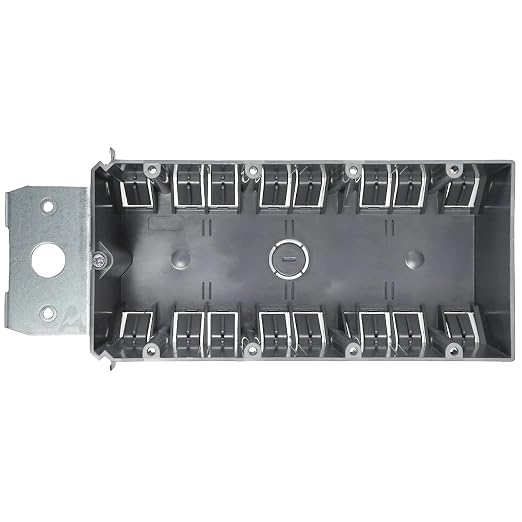 4-Gang Adjustable Electrical Box by AirmontProducts