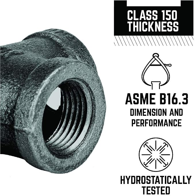 PIPE DECOR Plug Fitting, 3/4 Inch, DIY Furniture, and Standard 3/4 Inch - Image 4