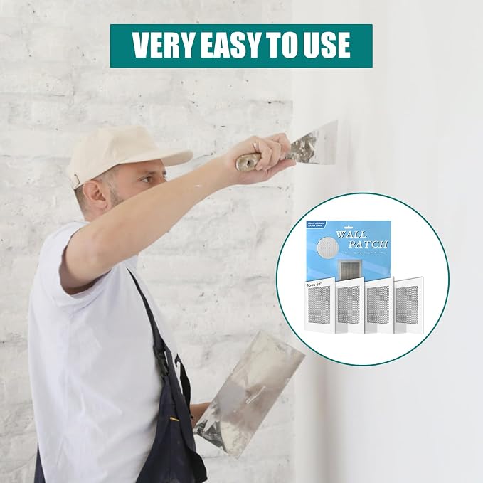 4Pcs 10 Inch Drywall Patch, Wall Repair Patches Wall Hole Repair Patch | Large - Image 5