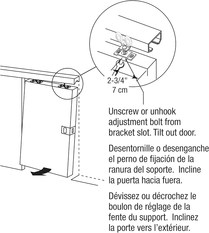 Prime-Line N 6725 Pocket Door Top Roller Assembly - Image 4