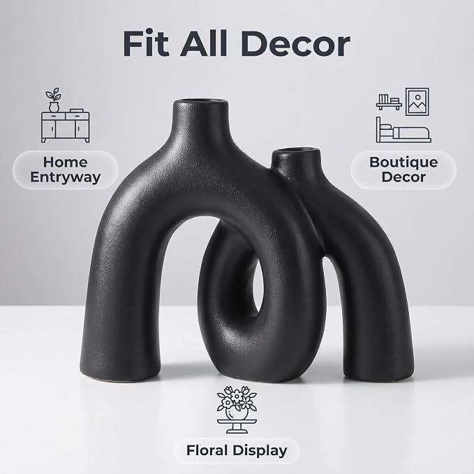 CEMABT Modern Nordic Boho Vase Set - Image 5