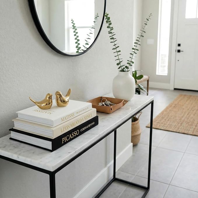 Linen Faux Book Box Set of 3, Fake Books - Image 3