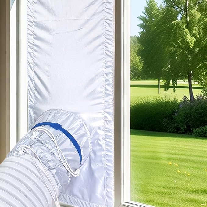 Portable Air Conditioner Window Seal Kit, 10In x 28~40 Inch Full Sealing AC by FonsBleaudy%C2%A0