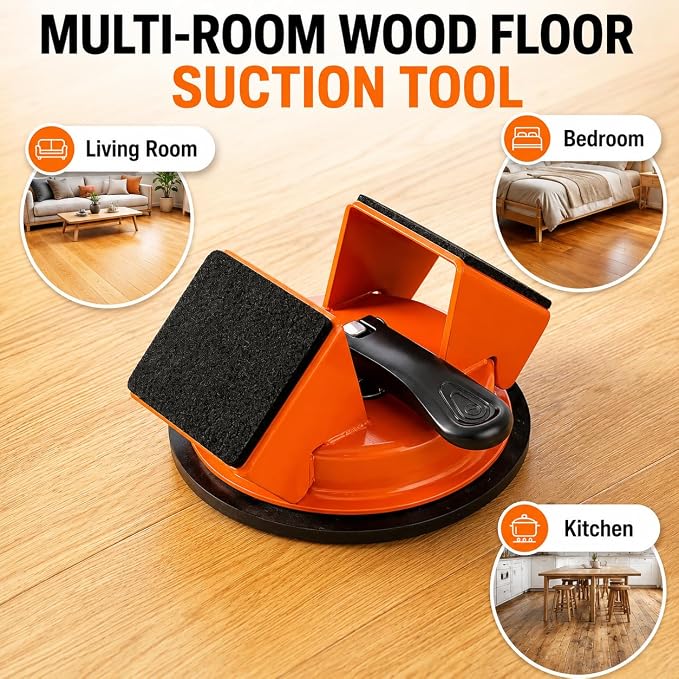 Floor Gap Repair Kit for Laminate & Vinyl Flooring, Suction Cup Gap Fixer | 45° - Image 7