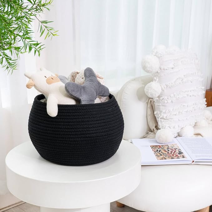 Goodpick Round Woven Rope Storage Basket - Image 9