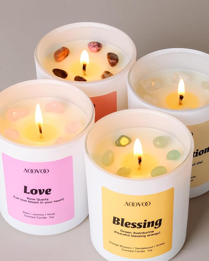 AOOVOO Healing Candles Set for Women - Image 6