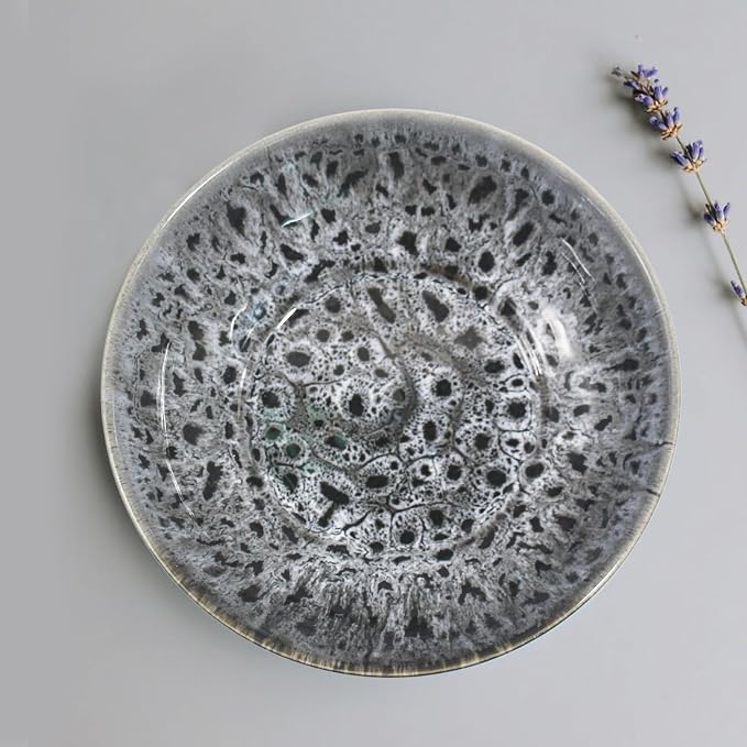 Ceramic Fruit Bowl, 10.2" Decorative Bowl, Large Fruit Bowl - Image 5