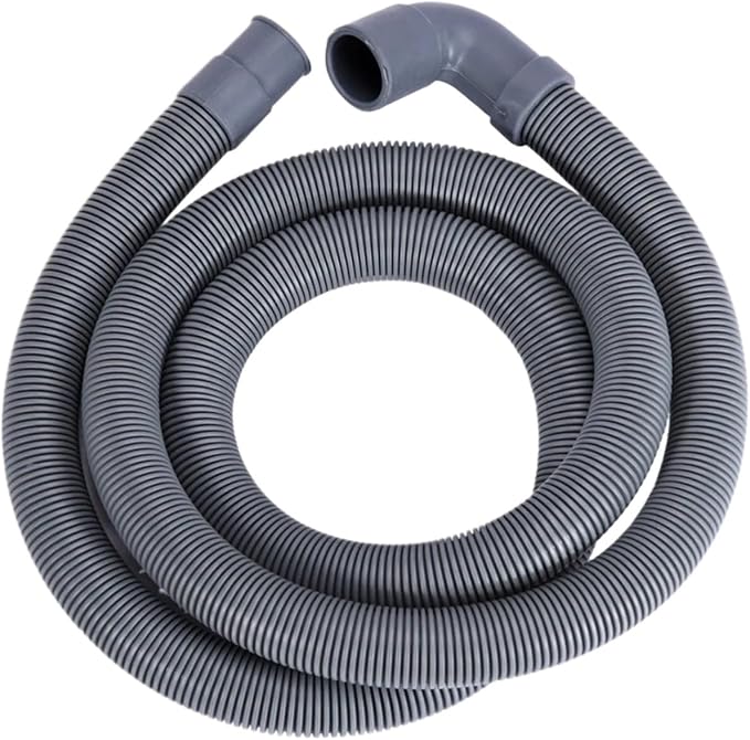 Extension Pipe Flexible Wash Machine Drain Outlet Hose by Unknown