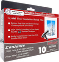 Indoor Window Insulator Kit- 10Windows（62-Inch x 420-Inch） by FonsBleaudy%C2%A0