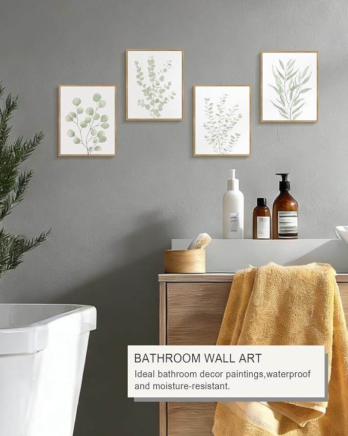 Drsoum Botanical Plant Framed Wall Art Boho Wall Decor - Image 2