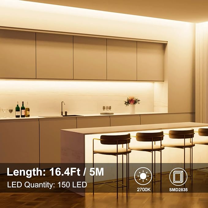 echosari Strip Lights Battery Operated 16.5Ft - Image 2