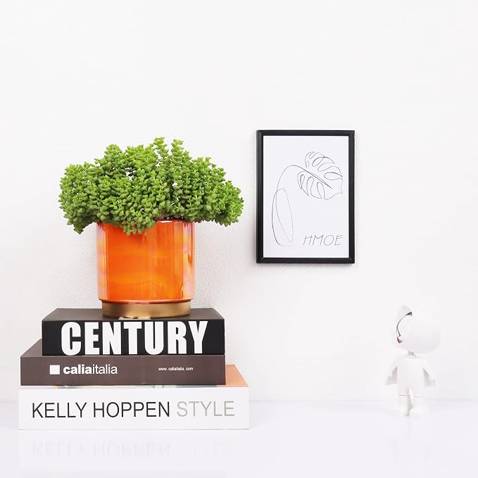 Gepege Ceramic Plant Pots for Indoor Plants, Planters - Image 6