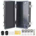 Electrical Junction Box, IP67 Waterproof Outdoor Box ABS Plastic Enclosure by Qukipet