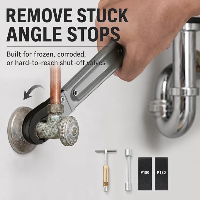 HOLDLY Angle Stop Wrench Kit - Image 9