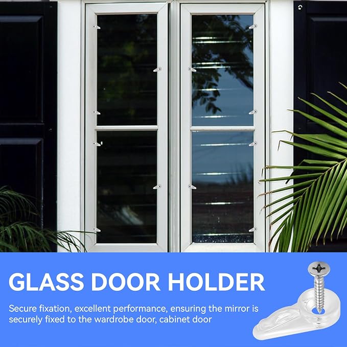 50 Cabinet Glass Retainer Clips, Window Screen Clips, Glass Retainer Clips | - Image 3