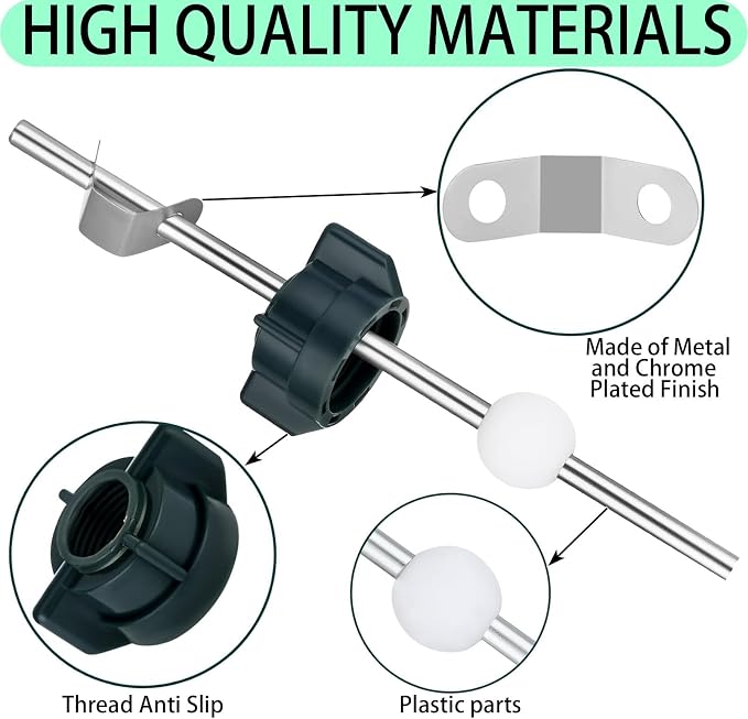 2 Pack Bathroom Sink Ball/Pivot Rod Sink Stopper Replacement Kits, Compatible - Image 3