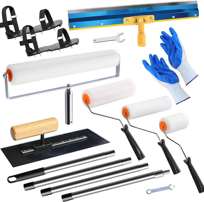 Self Leveling Cement Tool Kit, Concrete Floor Epoxy Tool Kit - Image 9