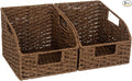 StorageWorks Wicker Baskets for Organizing, Handwoven Wicker Storage Baskets by StorageWorks