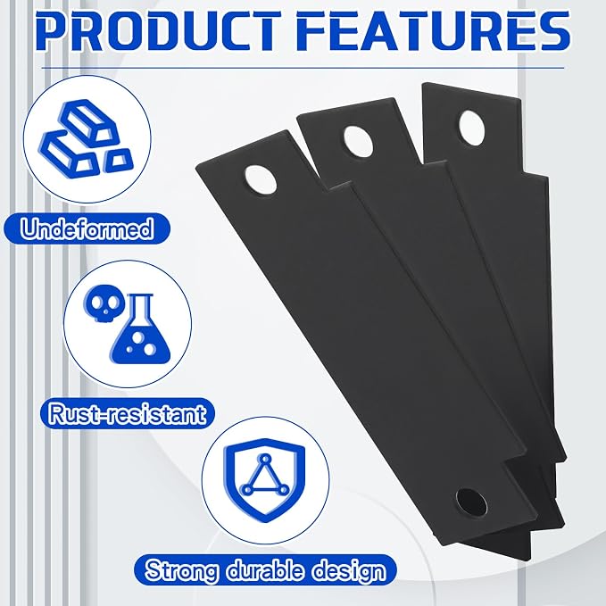 Zonon 4 Pcs Door Strike Plate Filler - Image 4