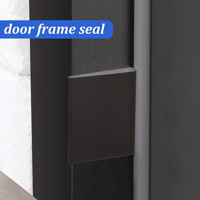 Jetec 14 Pcs Door Corner Seals Self Adhesive Exterior Foam - Image 4