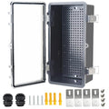 Electrical Junction Box, IP67 Waterproof Outdoor Box ABS Plastic Enclosure by Qukipet