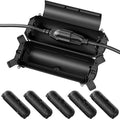 6 Pack Outdoor Waterproof Extension Cord Safety Cover, by FLEMOON