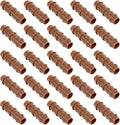 1/2" Drip Irrigation Barbed Coupling Fitting, 25 Pack Drip Irrigation Coupler by Unknown