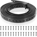 Black Metal Strap with Holes 2/3 Inch × 33 FT 0.6mm Thickness Galvanized Pipe by Unknown