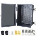 Electrical Junction Box, IP67 Waterproof Outdoor Box ABS Plastic Enclosure by Qukipet