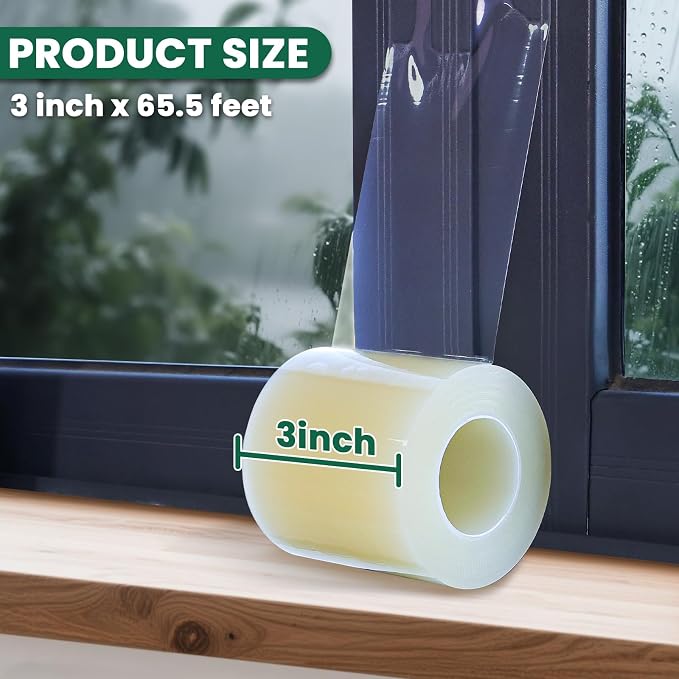 Window Sealing Tape, Window AC Sealing Around Vents, Insulation, 3 Inch Wide | - Image 2