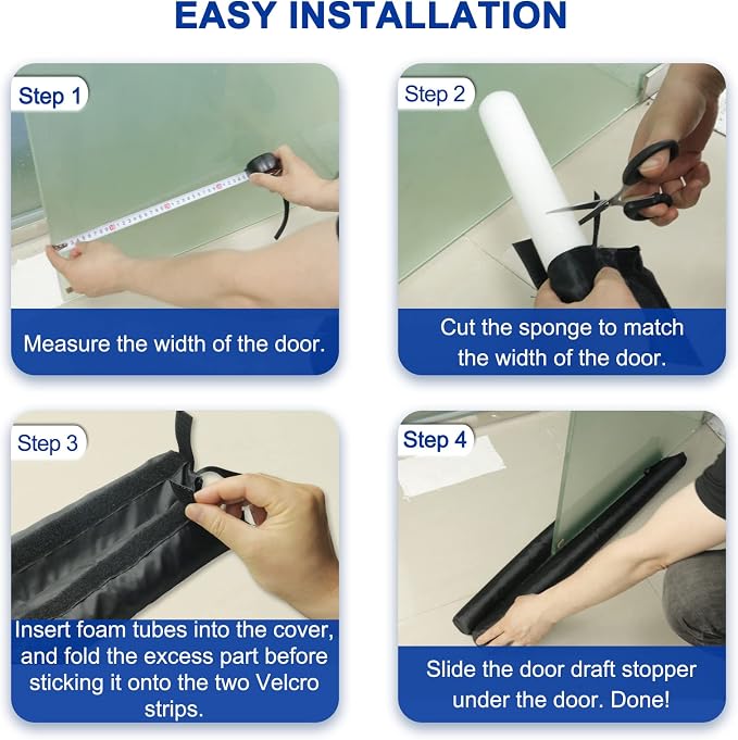 Adjustable Under Door Draft Stopper - Image 4
