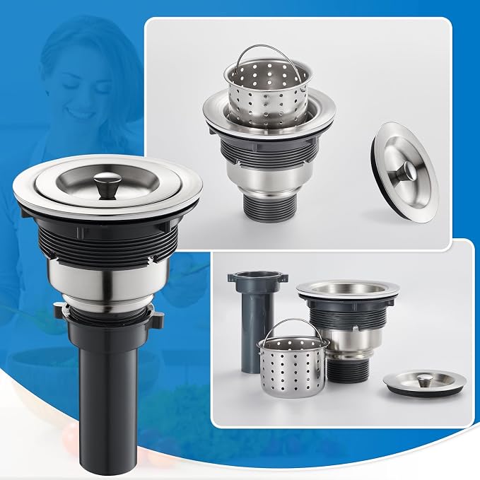 3-1/2-inch Kitchen Sink Drain - Image 7