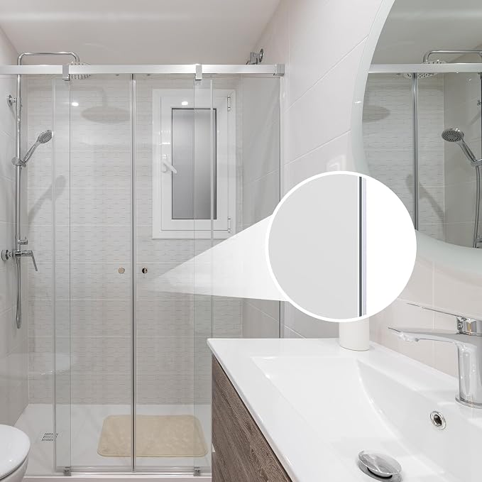 Yecaye 3 Pack 3/8" x 39" Shower Door Side Seal Door, Shower Door Sweep | Shower - Image 8
