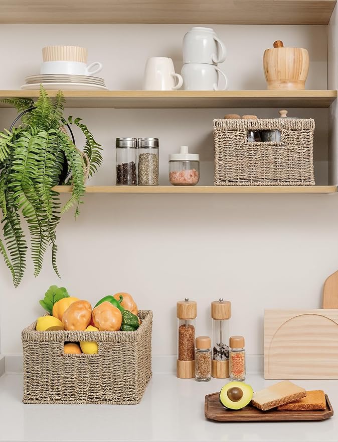 StorageWorks Wicker Storage Baskets - Image 7