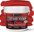 Professional Epoxy Floor and Exterior wall Paint Kit -Red Acrylic Concrete by STFShangTianFengPAINT